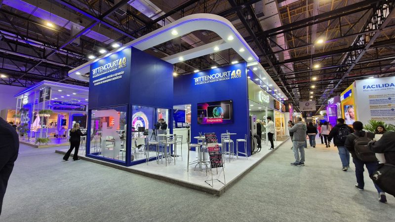 Estande do Grupo Bittencourt na ABF Franchising Expo 2025