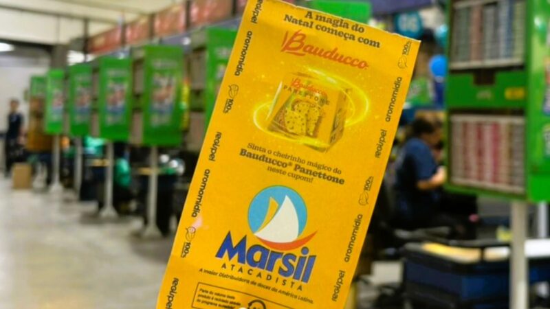 Marsil insere aroma do panetone Bauducco em cupons e tickets